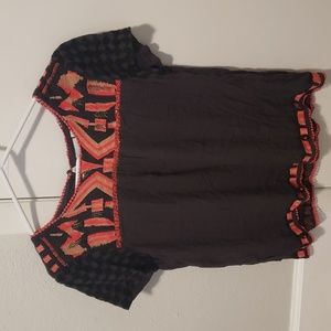 NWOT Beaded and Pompom detailed blouse from Anthropologie